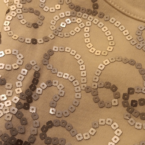 Alfred Dunner small white shirt silver sequins - Picture 3 of 3